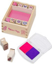 Melissa and Doug Butterfly and Hearts Stamp Set